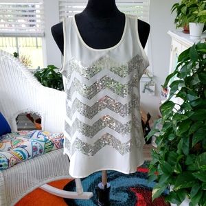 💥Ann Taylor Loft Sequin Top - MP